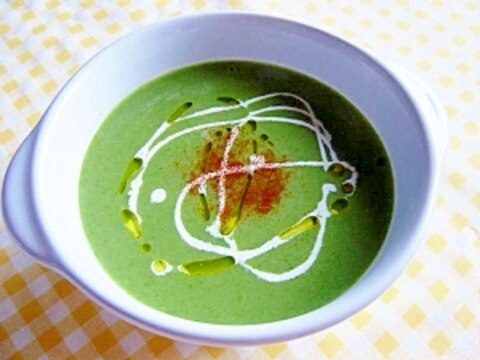 ビタミンたっぷり小松菜のスープ